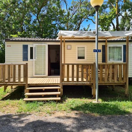 Mobil Home Camping Des 7 Fonts Агде Екстериор снимка