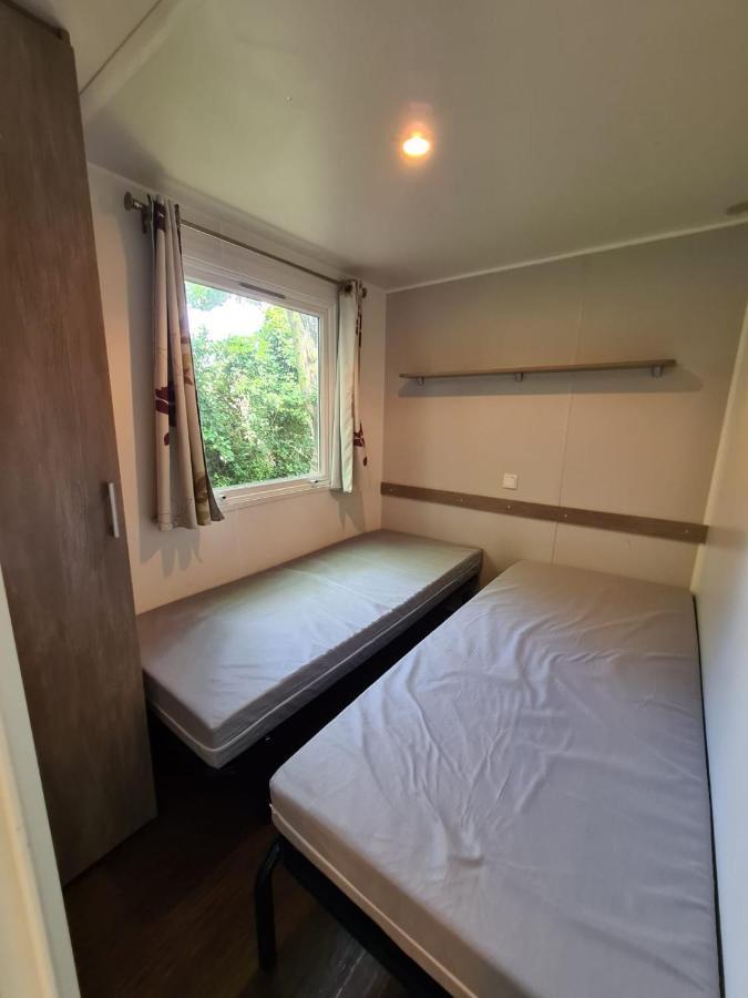 Mobil Home Camping Des 7 Fonts Агде Екстериор снимка