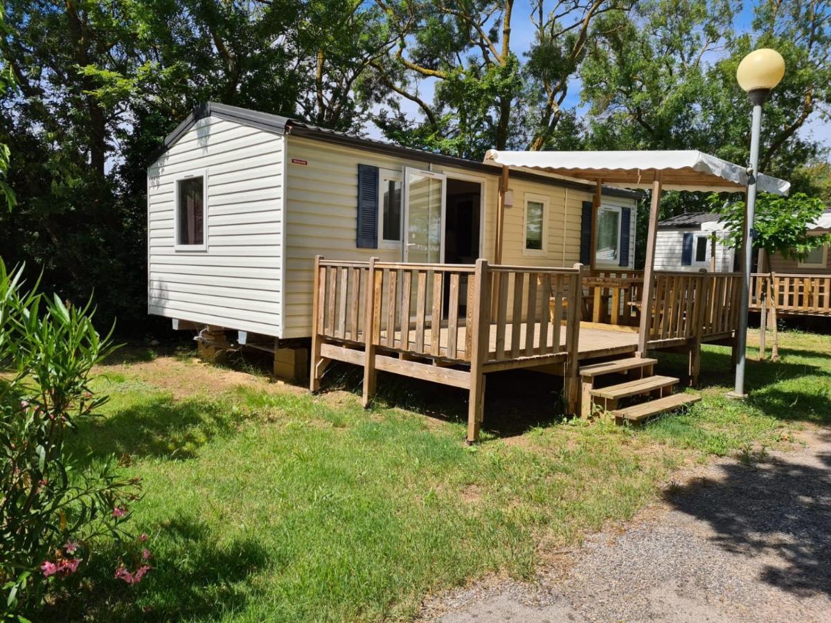 Mobil Home Camping Des 7 Fonts Агде Екстериор снимка